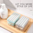 Bathroom Soap Box With Sponge Rollers Kitchen Dish Storage Container No Hand Rub Bathroom Accessories