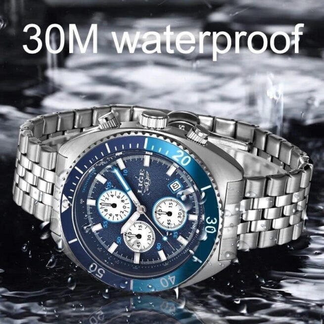 Montre de luxe de la marque Lige pour hommes