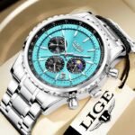 Montre de luxe de la marque Lige pour hommes