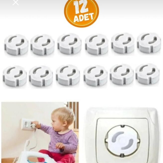 Protection prise électrique pour bébé lot de 12 Pcs