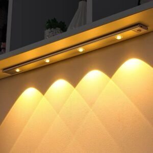 Lampe LED rechargeable usb avec détecteur de mouvement