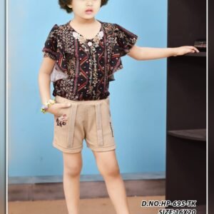 Ensemble petite fille bermuda 1 -3 ans