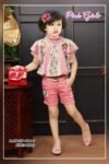 Ensemble petite fille bermuda 1 -3 ans