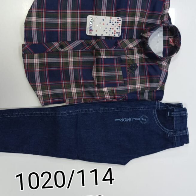 Ensemble chemise pantalon garçon 2 ans à 10 ans