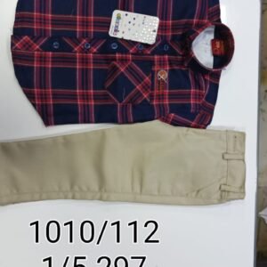 Ensemble chemise pantalon garçon 2 ans à 10 ans