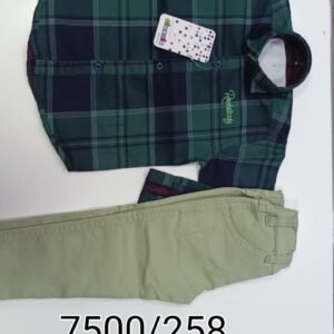 Ensemble chemise pantalon garçon 2 ans à 10 ans