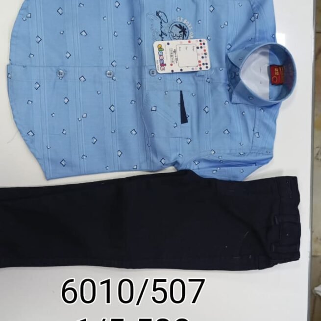 Ensemble chemise pantalon garçon 2 ans à 10 ans