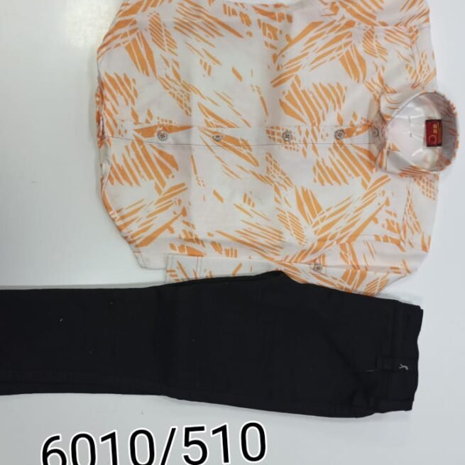 Ensemble chemise pantalon garçon 2 ans à 10 ans