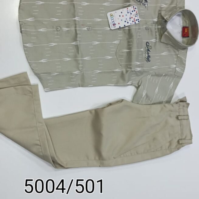 Ensemble chemise pantalon garçon 2 ans à 10 ans