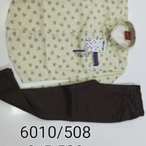 Ensemble chemise pantalon garçon 2 ans à 10 ans