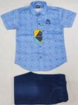 Ensemble chemise manche court et pantalon pour garçon 2 ans à 10 ans