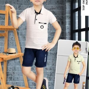 Ensemble petit garcon bermuda 0-2 ans