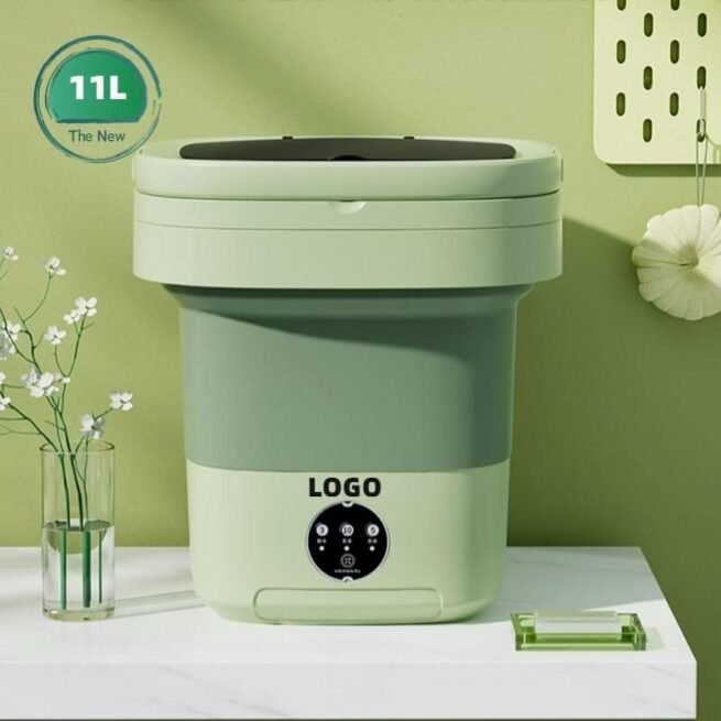 Mini machine a laver pliante 11 L