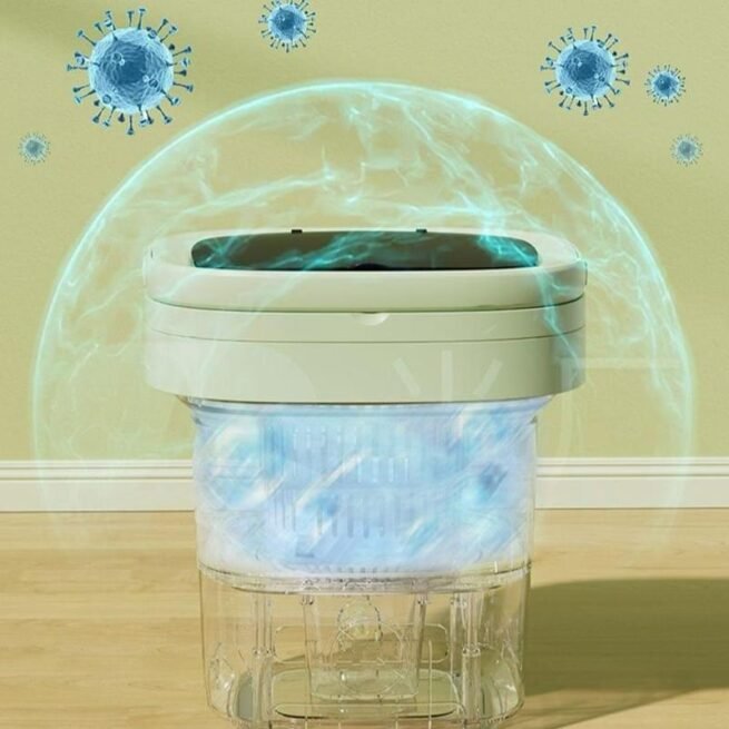Mini machine a laver pliante 11 L