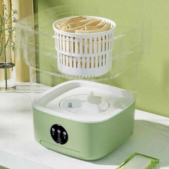 Mini machine a laver pliante 11 L