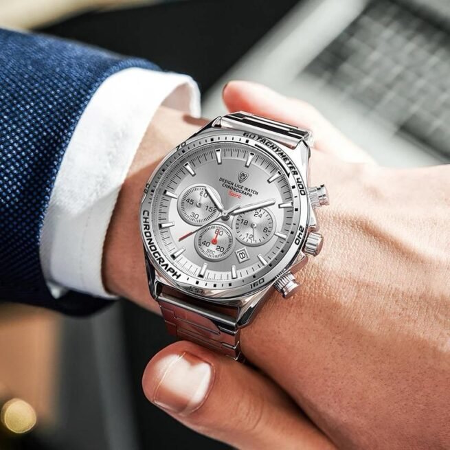 Montre pour homme avec garantie 1 an