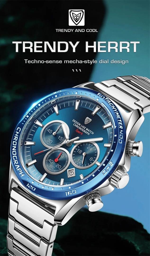 Montre pour homme avec garantie 1 an