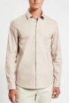 Chemise coton stretch