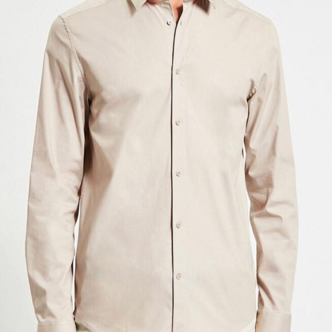 Chemise coton stretch